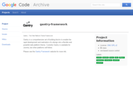 gantry-framework.googlecode.com