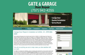 garagedoorrepairsuffolkva.com