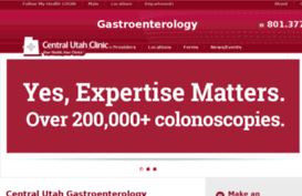 gastroenterology.centralutahclinic.com