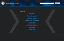 geodeticwork.com