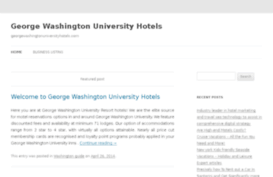 georgewashingtonuniversityhotels.com