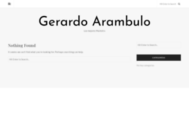 gerardoarambulo.com