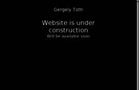 gergelytoth.com