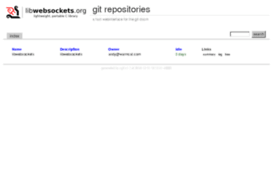 git.libwebsockets.org