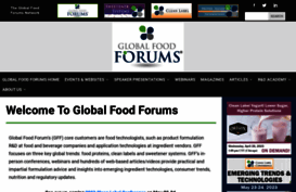 globalfoodforums.com