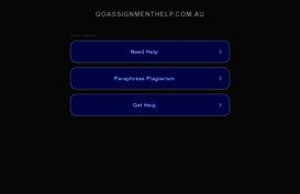 goassignmenthelp.com.au