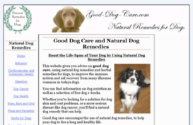 good-dog-care.com