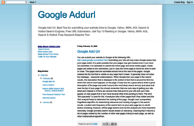 google-addurl.blogspot.in
