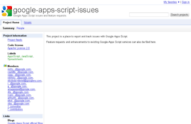 google-apps-script-issues.googlecode.com