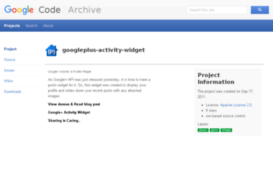 googleplus-activity-widget.googlecode.com