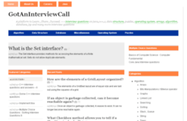 gotaninterviewcall.com