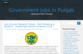 govtjobsinpunjab.com
