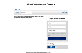 greatvirtualworkscareers.applicantpro.com