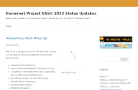 gsoc2013.honeynet.org