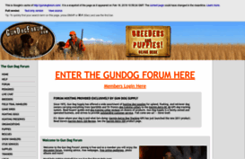 gundogforum.com