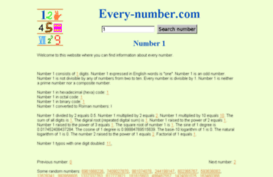 gwww.every-number.com