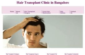 hairtransplantbangaloreindia.com