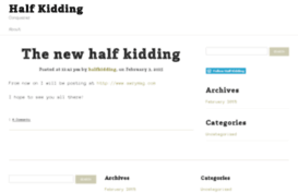 halfkidding.net