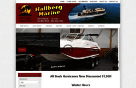 hallbergmarine.com