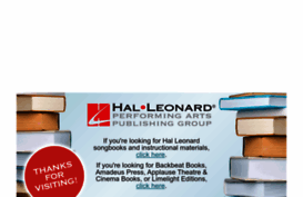 halleonardbooks.com