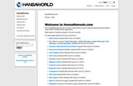 hansamanuals.com