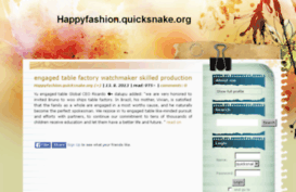 happyfashion.quicksnake.org
