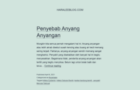 haraleeblog.com