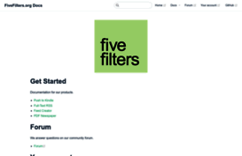 help.fivefilters.org
