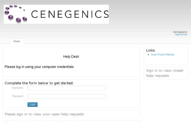 helpdesk.cenegenics.com