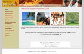helpdevelopsrilanka.com