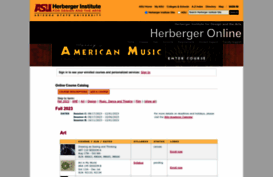 herbergeronline.asu.edu
