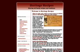 heritagerecipes.com