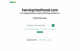 heroicpriesthood.com