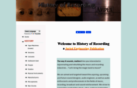 historyofrecording.com