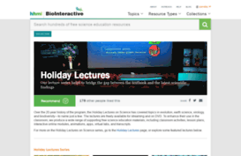 holidaylectures.org