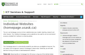 homepage.usask.ca