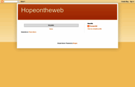 hopeontheweb.com