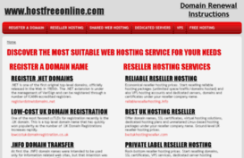 hostfreeonline.com