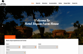 hotelshyamfarm.com