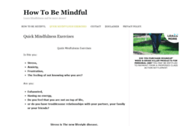 howtobemindful.mindfulnesstrainingforall.com