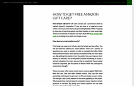 howtogetfreeamazongiftcard.wordpress.com