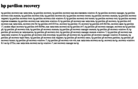 hp-pavilion-recovery.tdsse.com