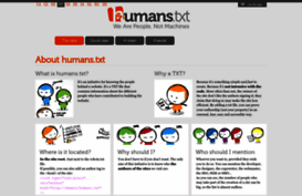 humanstxt.org