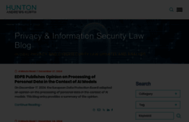 huntonprivacyblog.com