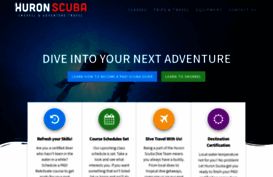 huronscuba.com