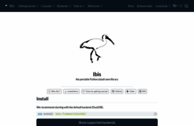 ibis-project.org