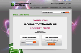 incomefromtheweb.ws
