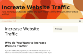 increasewebsitetraffic.info
