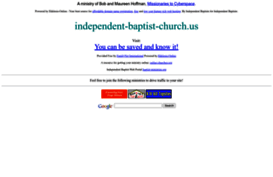 independent-baptist-church.us