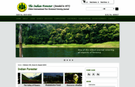 indianforester.co.in